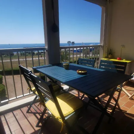 126 Plein Sud B49 - Beau Logement Climatise Vue Mer *