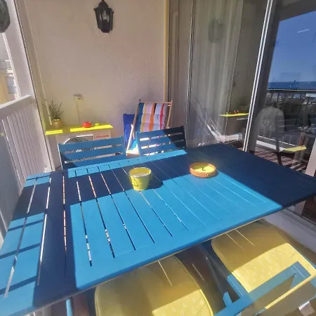 126 Plein Sud B49 - Beau Logement Climatise Vue Mer * 아그