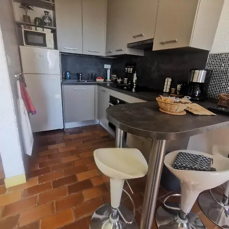 아파트 126 Plein Sud B49 - Beau Logement Climatise Vue Mer 아그