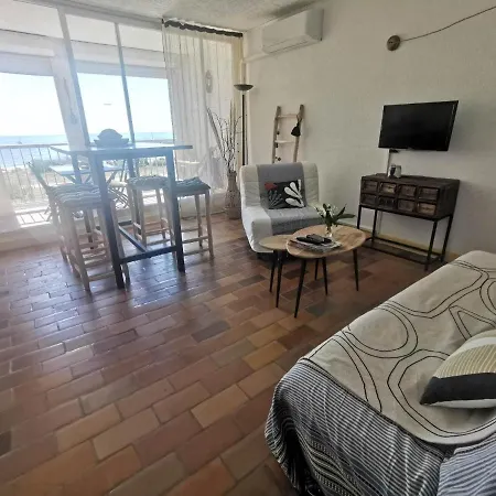 126 Plein Sud B49 - Beau Logement Climatise Vue Mer 아파트